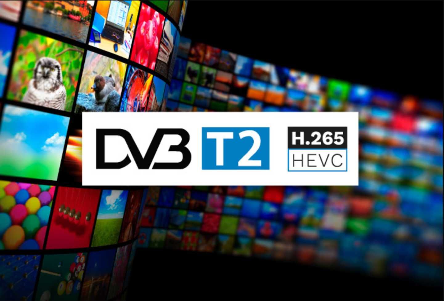 Tuner do telewizji naziemnej dekoder dvb-t2 hevc h.265 full hd mini.