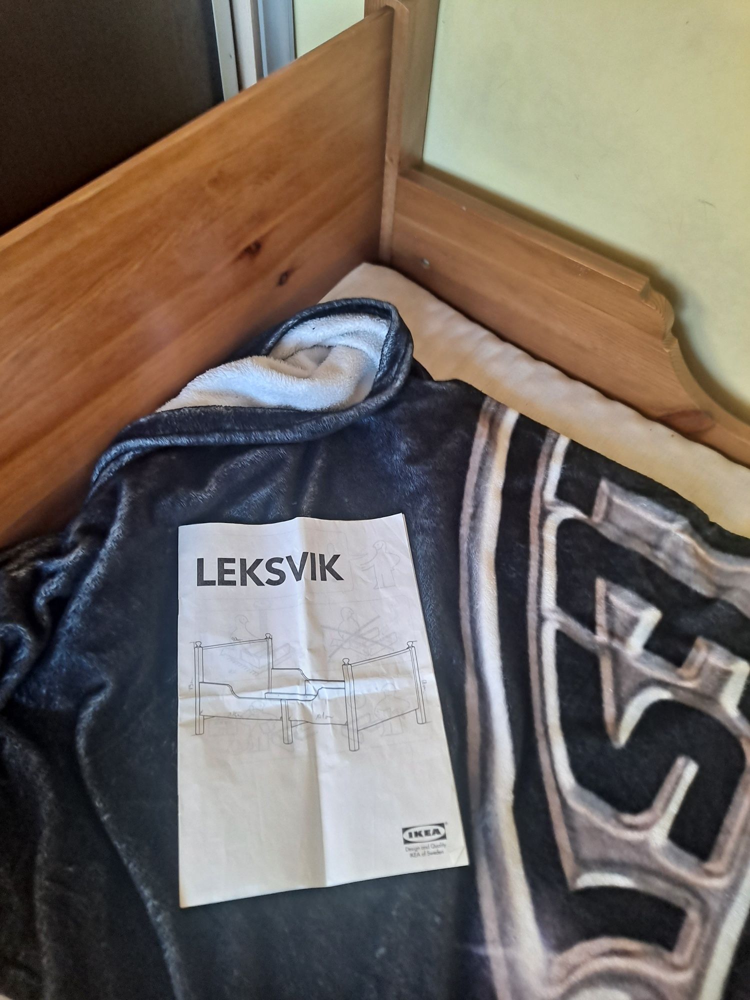 Ikea Leksvik łóżko.