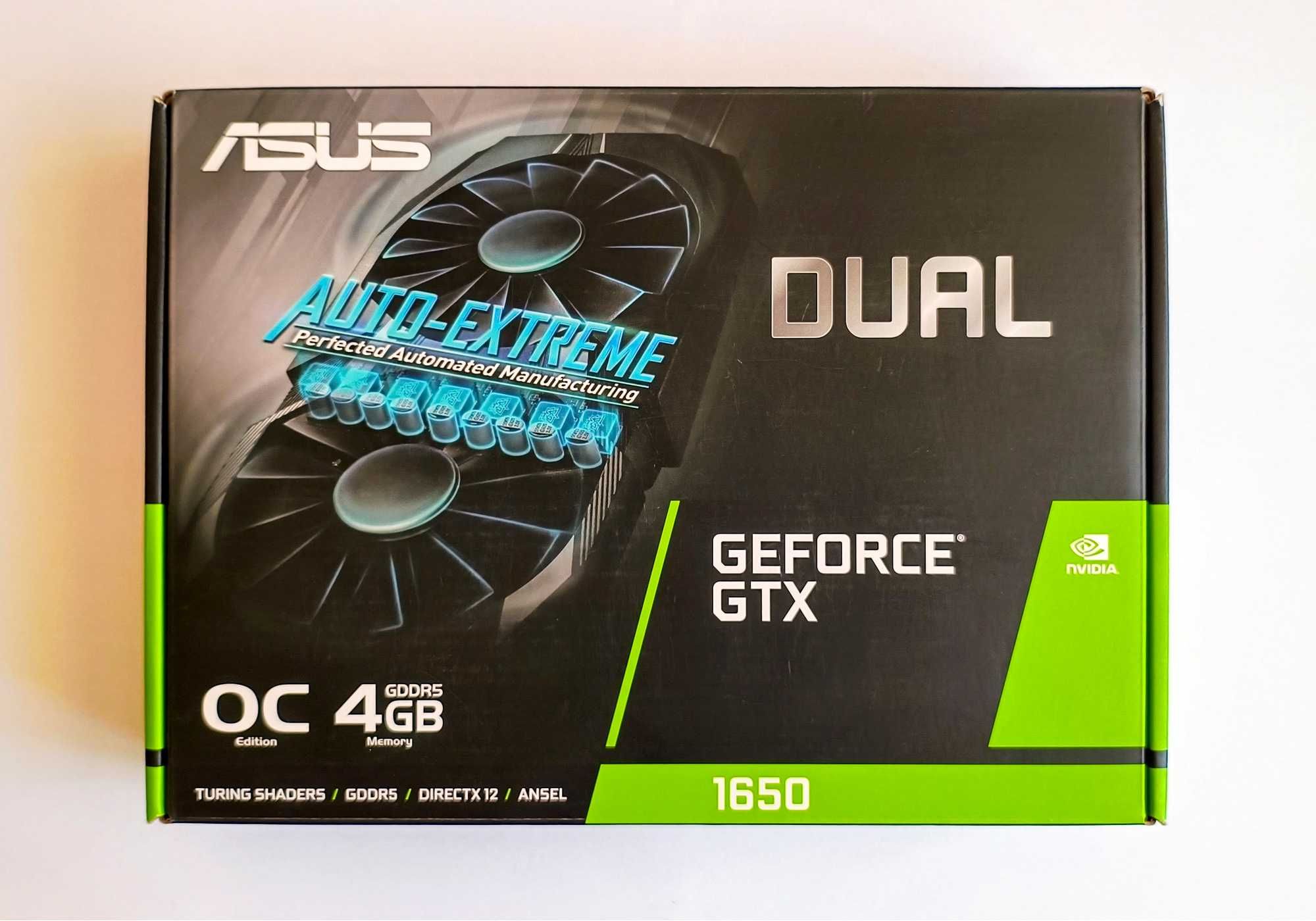 Відеокарта Asus GeForce GTX 1650 dual 4Gb (як нова)