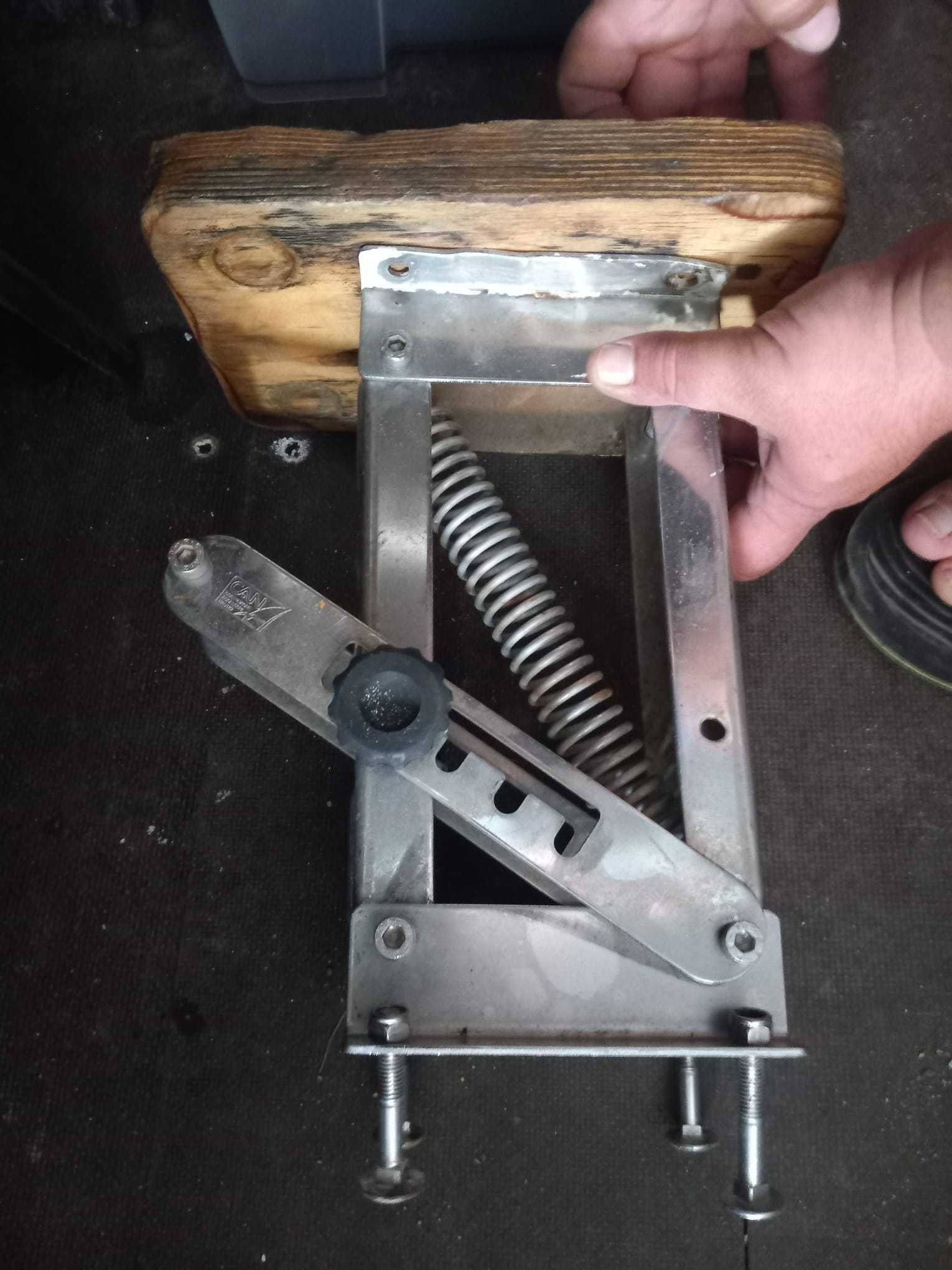 Suporte inox para motor