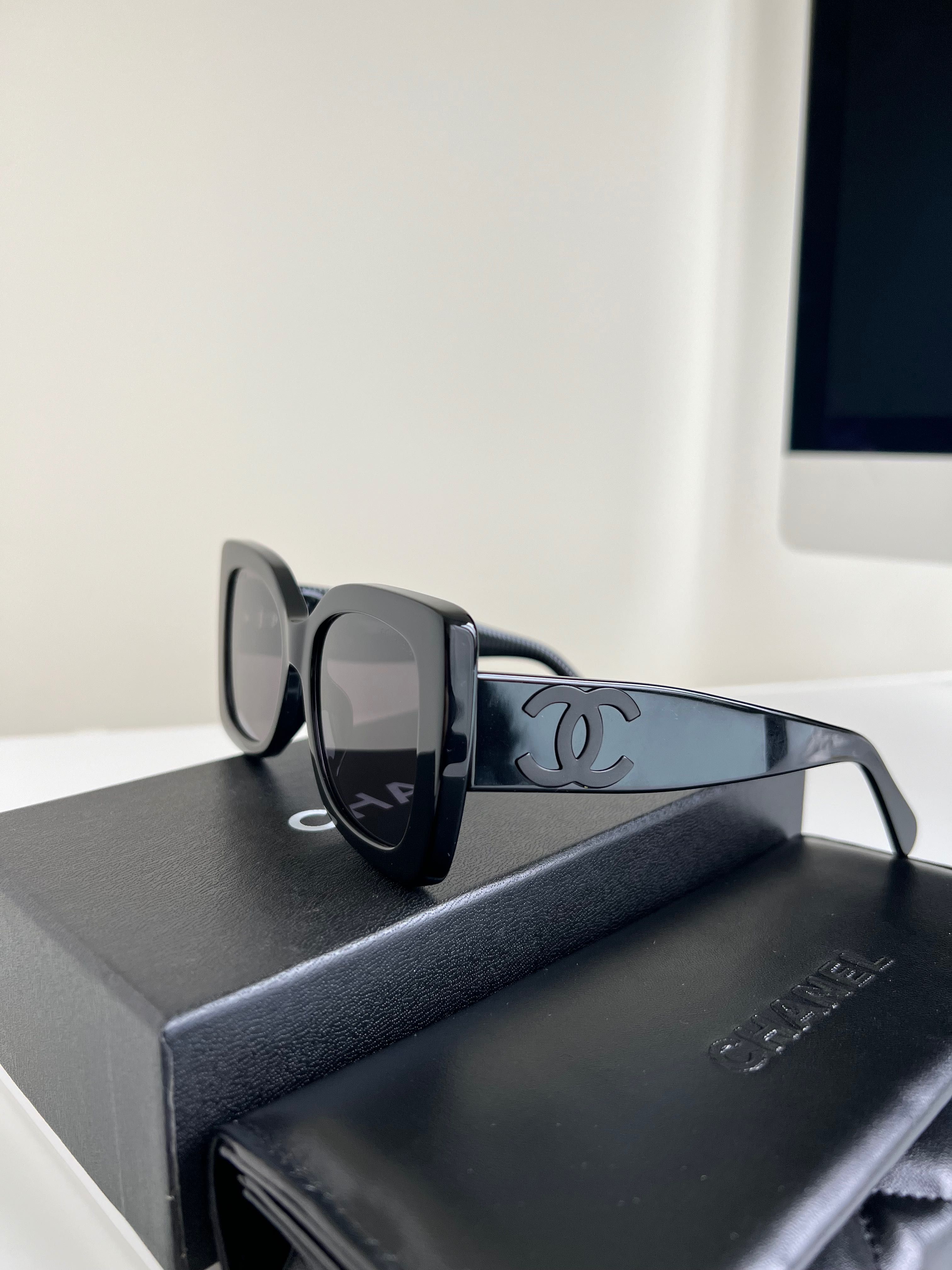 Chanel okulary przeciwsłoneczne kwadraty