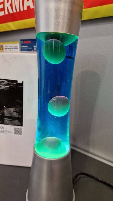 Якісна металева лава лампа LUNARTEC