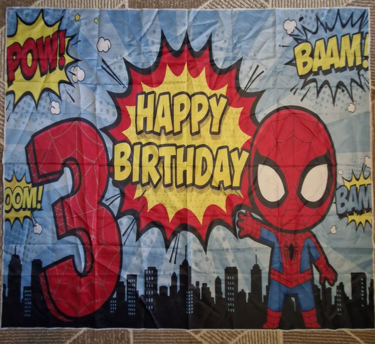 Оренда прокат фотозона Банер на день народження 3 рочки