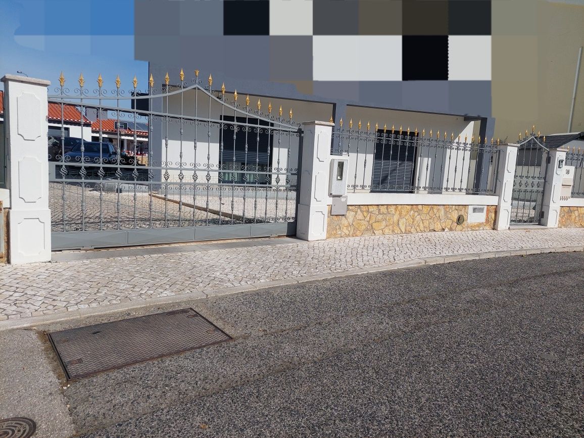 Gradeamento portões ferro setas