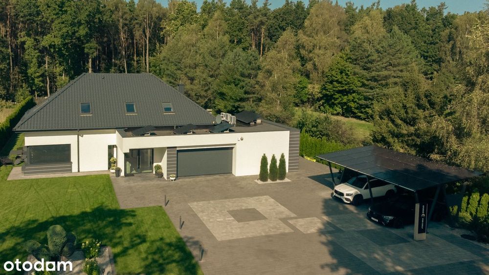 Luksusowa rezydencja 350m2 z symulatorem golfa w otoczeniu zieleni