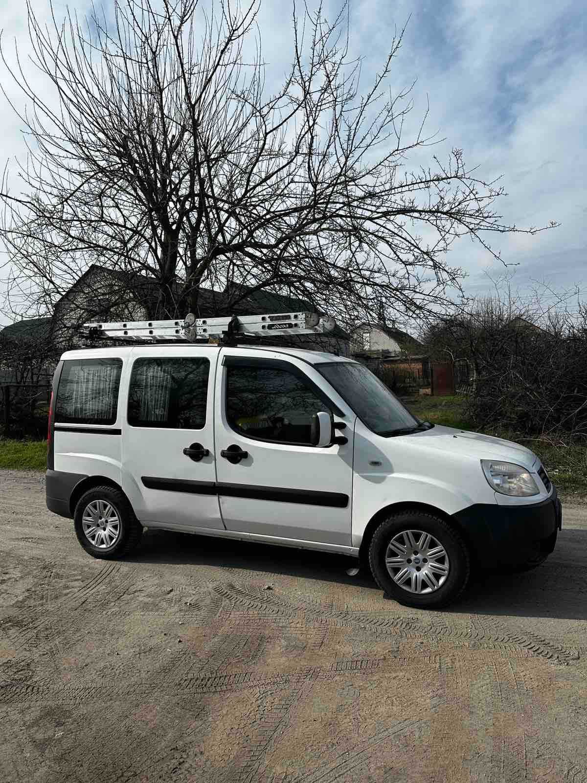 Стальные По-перечки  на Fiat Doblo, Volkswagen Cuddy - Макси База