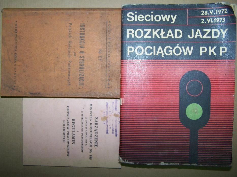PKP Koleje PRL Zarz. Min. Komunik. Podręcznik Teletechnika Kolejowego