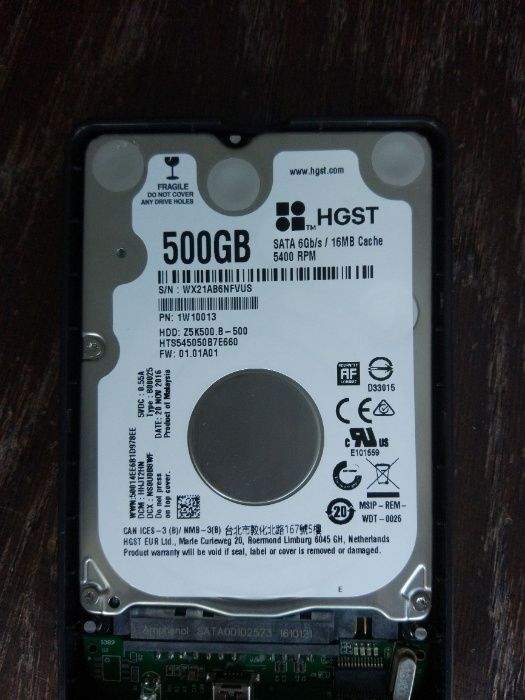 Discos SATA para portáteis 160, 500 e 750 GB