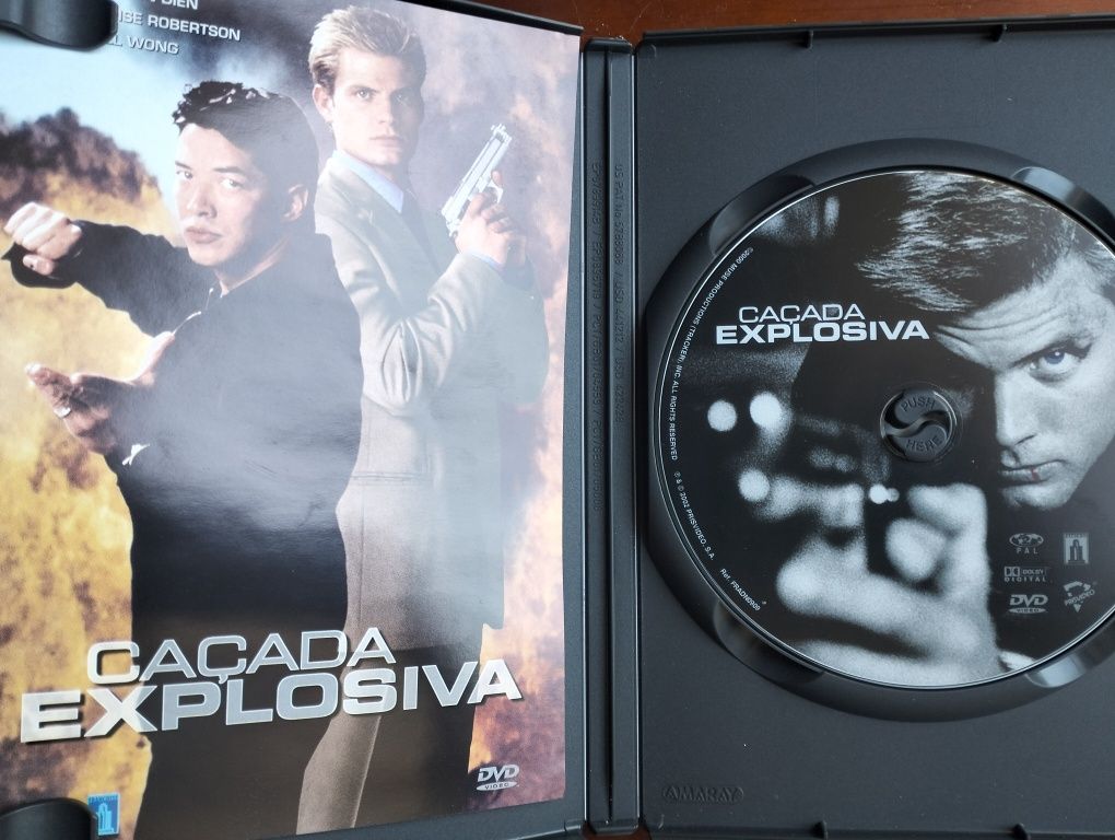 DVD Caçada Explosiva