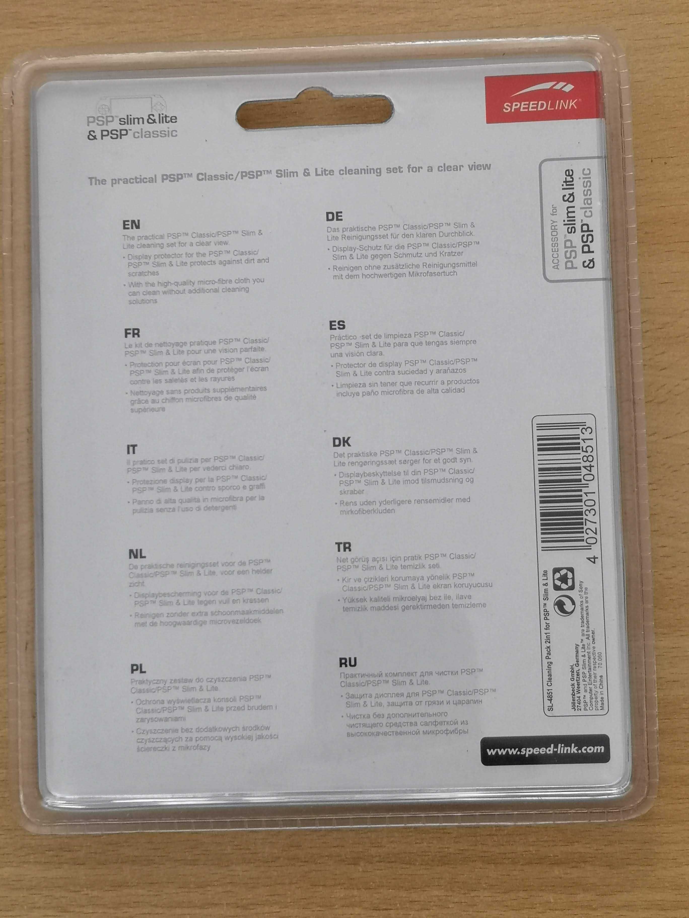 Zestaw do czyszczenia dla PSP/ PSP Slim & Lite