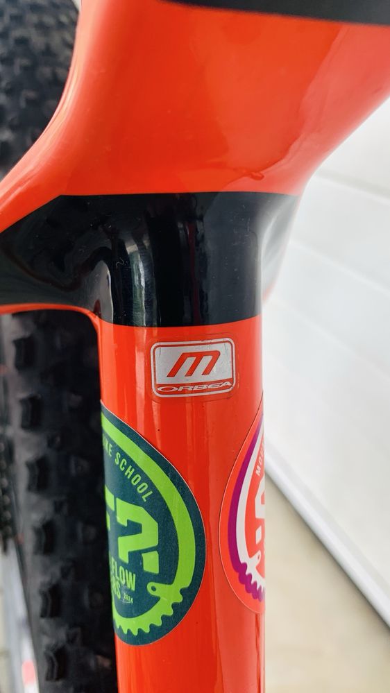 Orbea Alma m25 Boost pronta a andar