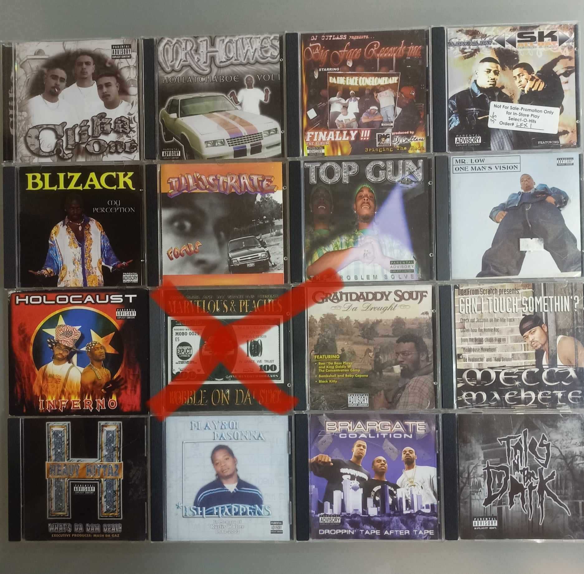Kolekcja CD RAP USA Zagraniczny Hip Hop - Gangsta Rap Boom Bap