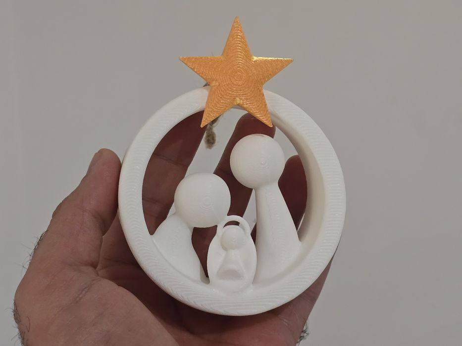 Decoração Presépio Natal Pinheiro