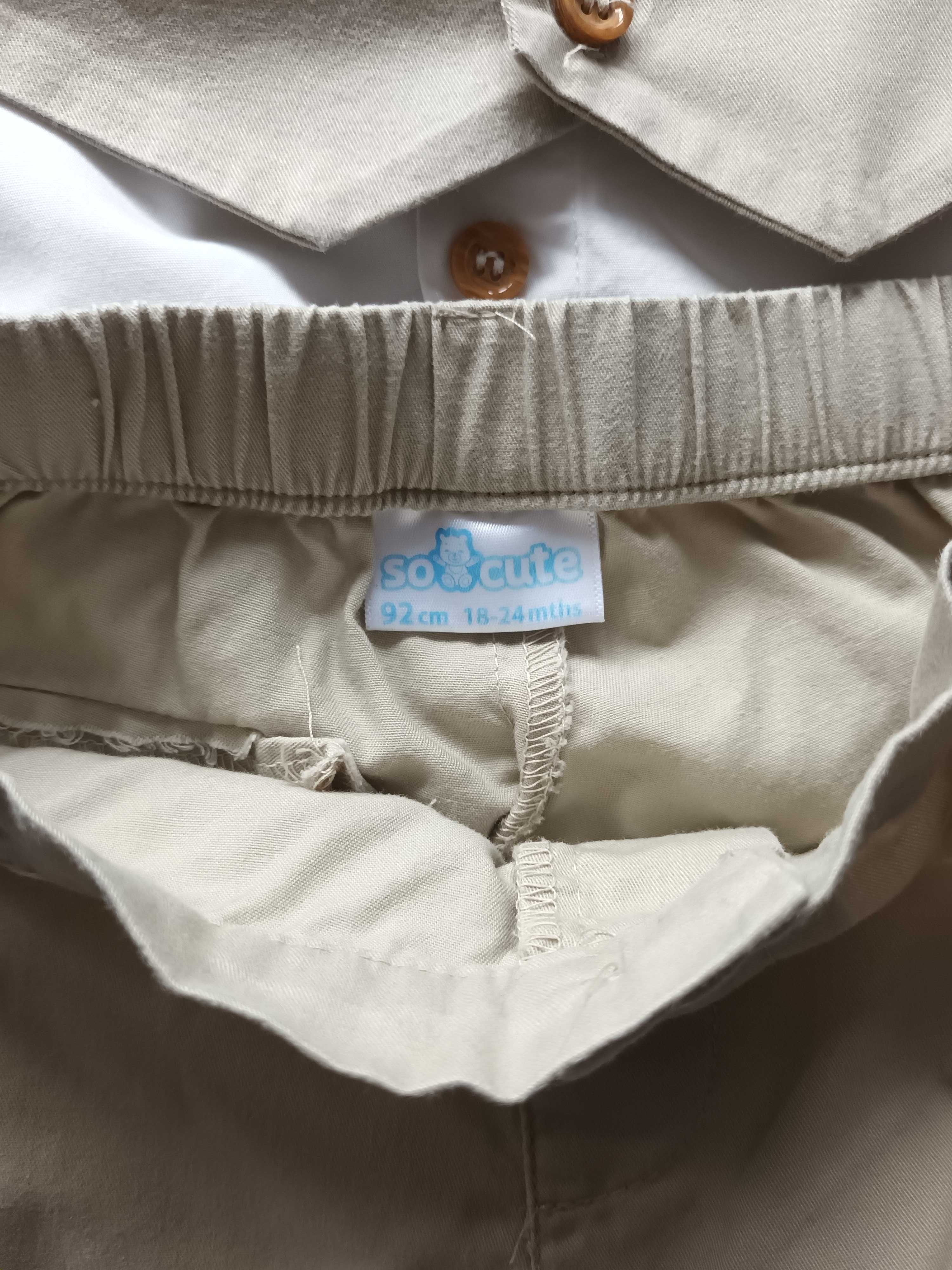 Elegancki komplet dla chłopca r. 92 z Pepco