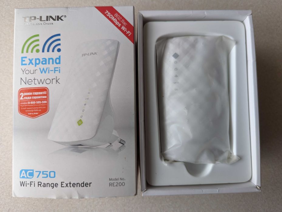 Продам ретранслятор TP Link AC750 RE200 стан нового