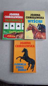 Wyścigi, Tajemnica, Florencja córka diabła - J. Chmielewska