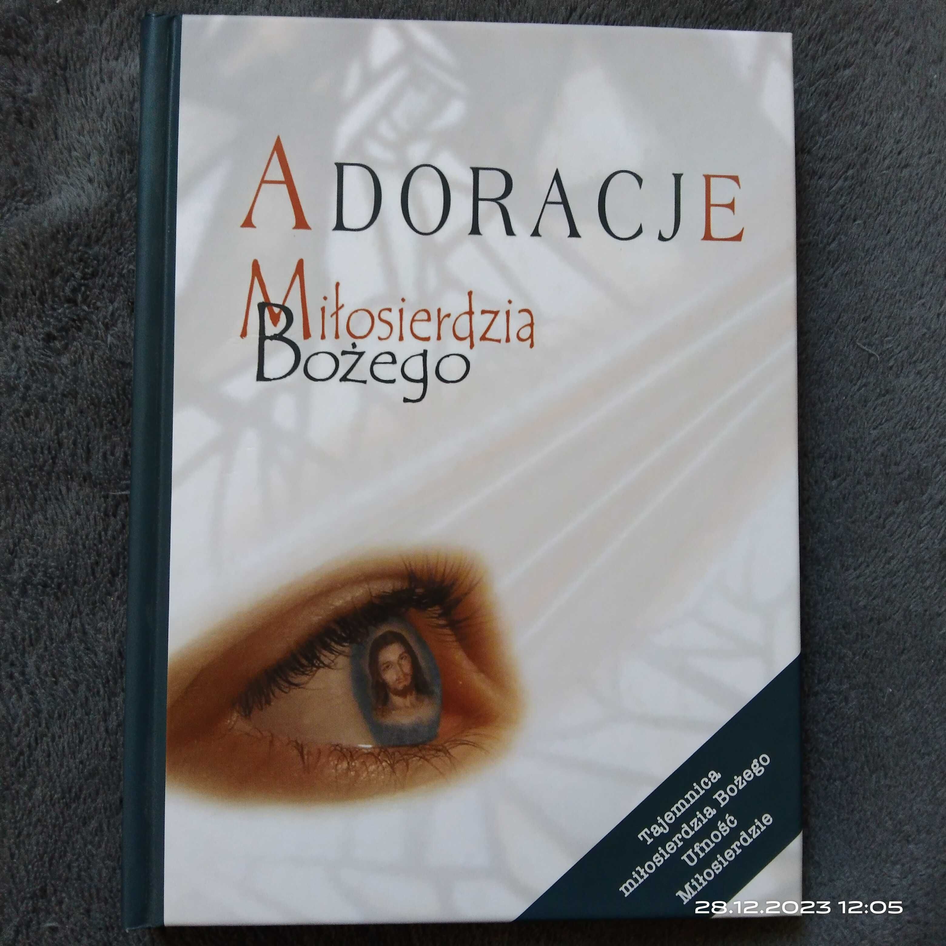 Książka "Adoracje miłosierdzia Bożego" wyd. Misericordia