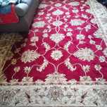 Dywan 2x3  Bordowy .