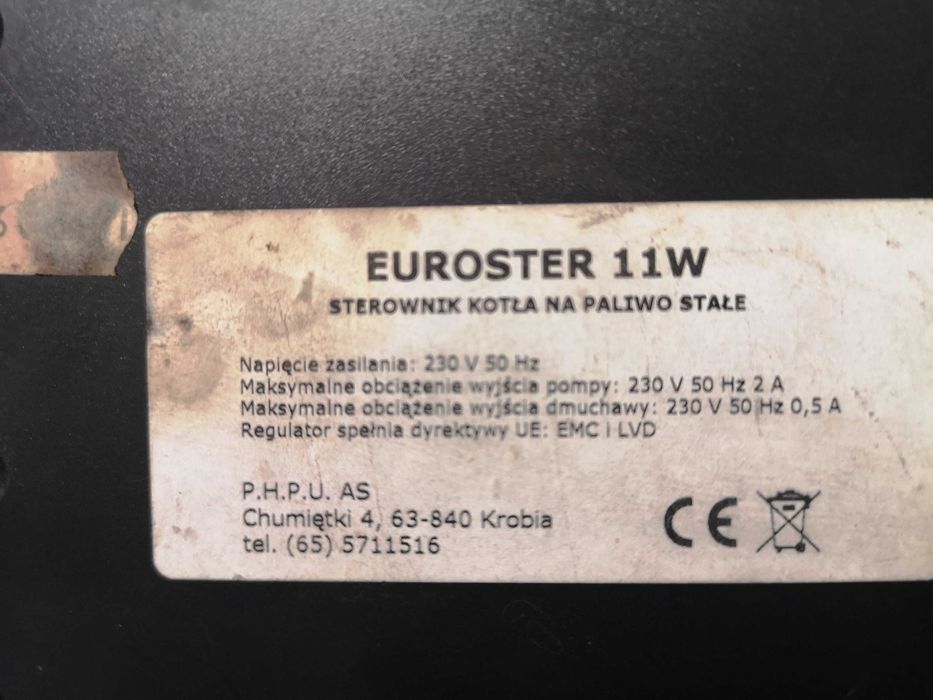 Sterownik do pieca EUROSTER W 11