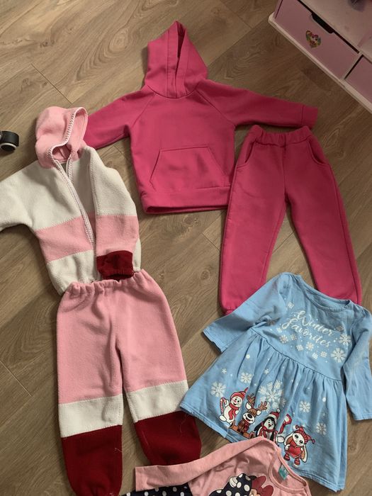 Пакет речей,костюми на флісі 110 р