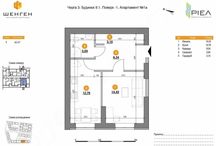 ЖК Шенген - апартаменти 42.4м2 з внеском від 30% забудовник.