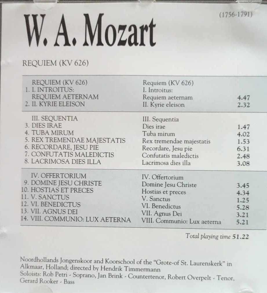 Mozart – Requiem