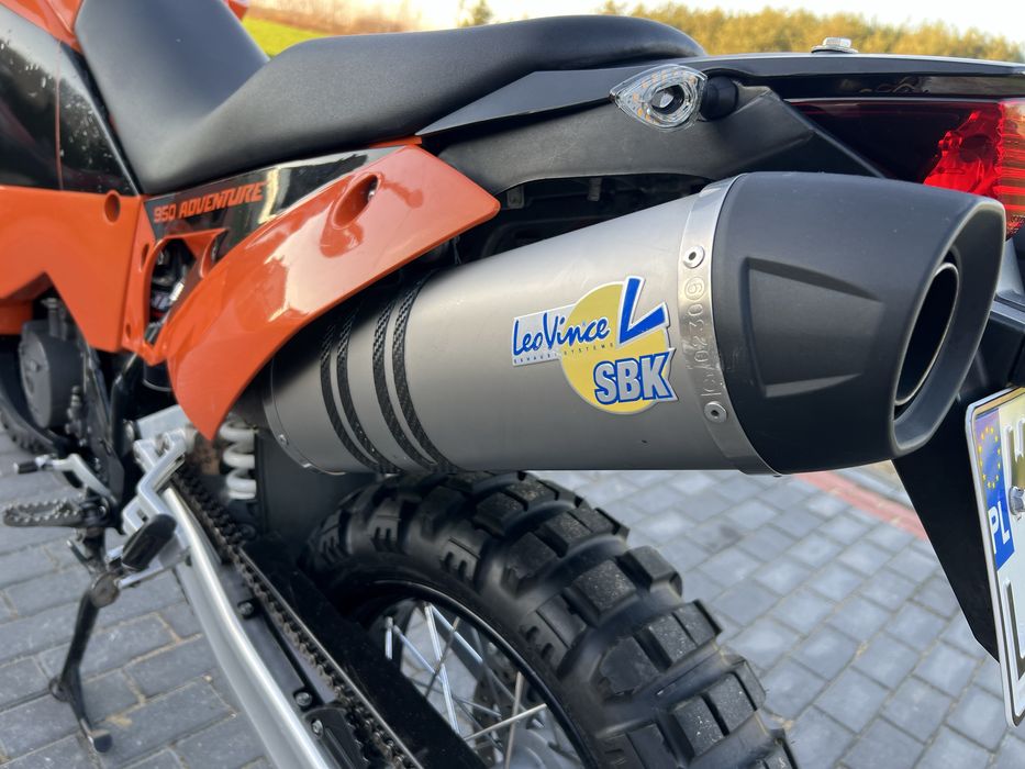 KTM 950 adventure 2004r. Zamiana