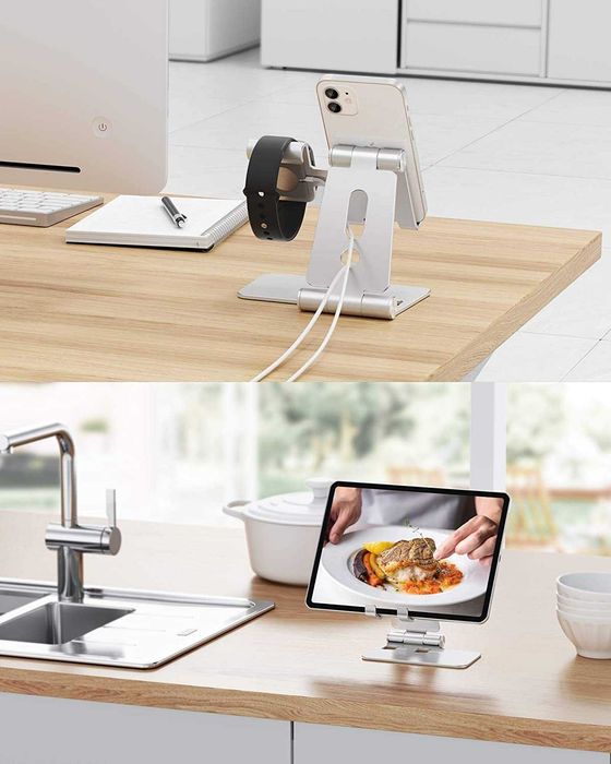 NOVOS! Suporte portátil para telemóvel e relógio ajustável