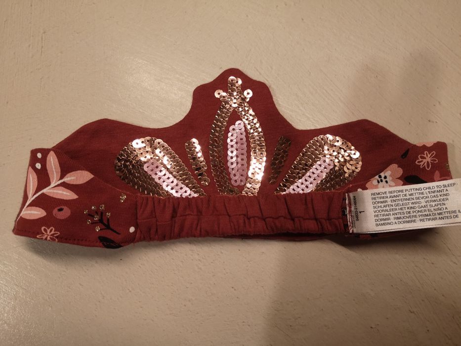 Opaska jak korona dwustronna cool club Smyk/jesień /nowa