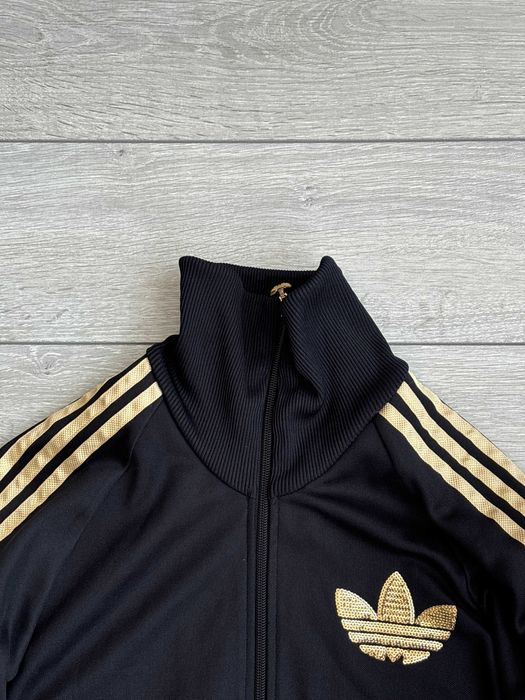 Вінтажна олімпійка Adidas Fitted Sequin S С розмір кофта оригінал