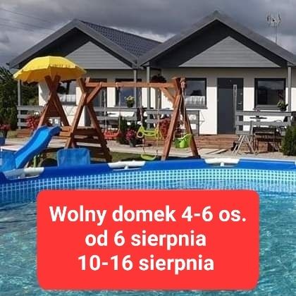 Wolne terminy po 6.08 morze domek Sarbinowo jacuzzi basen