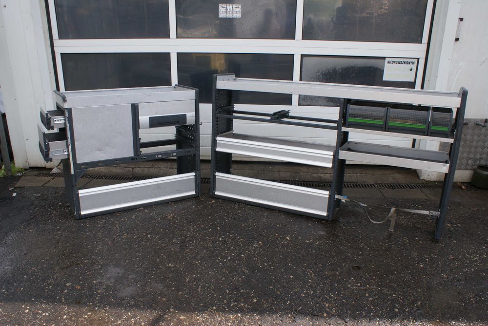 Regały SORTIMO BOTT zabudowa serwisowa szuflady                    nr6