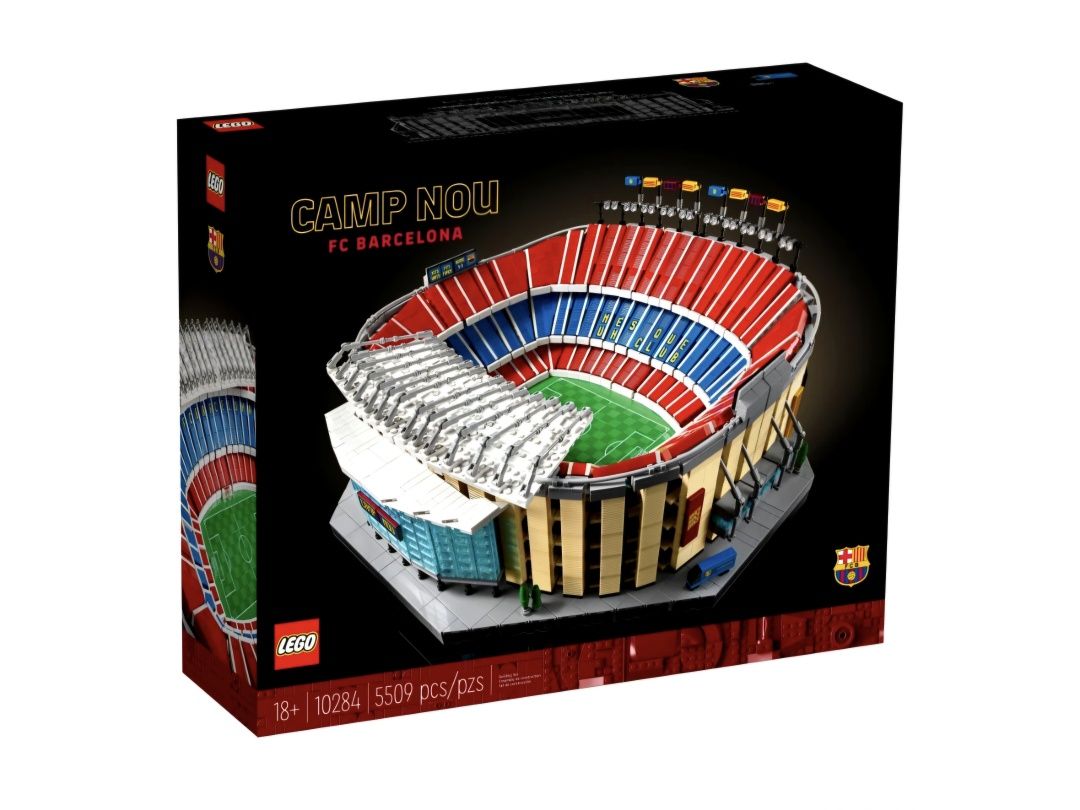 Nowe Klocki LEGO Creator Expert 10284 Camp Nou FC Barcelona Stadion