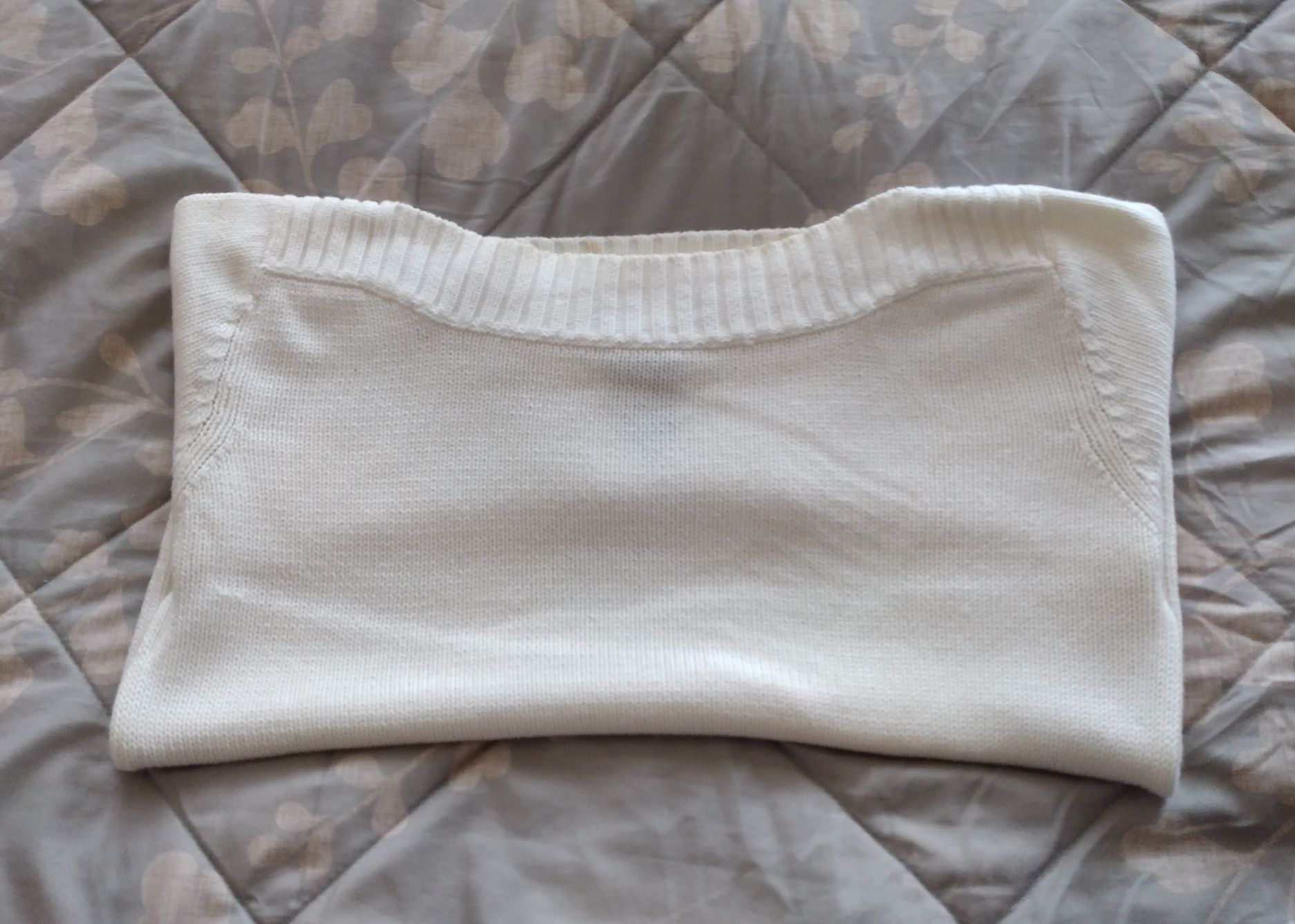 Camisola de fio de algodão, tamanho XL