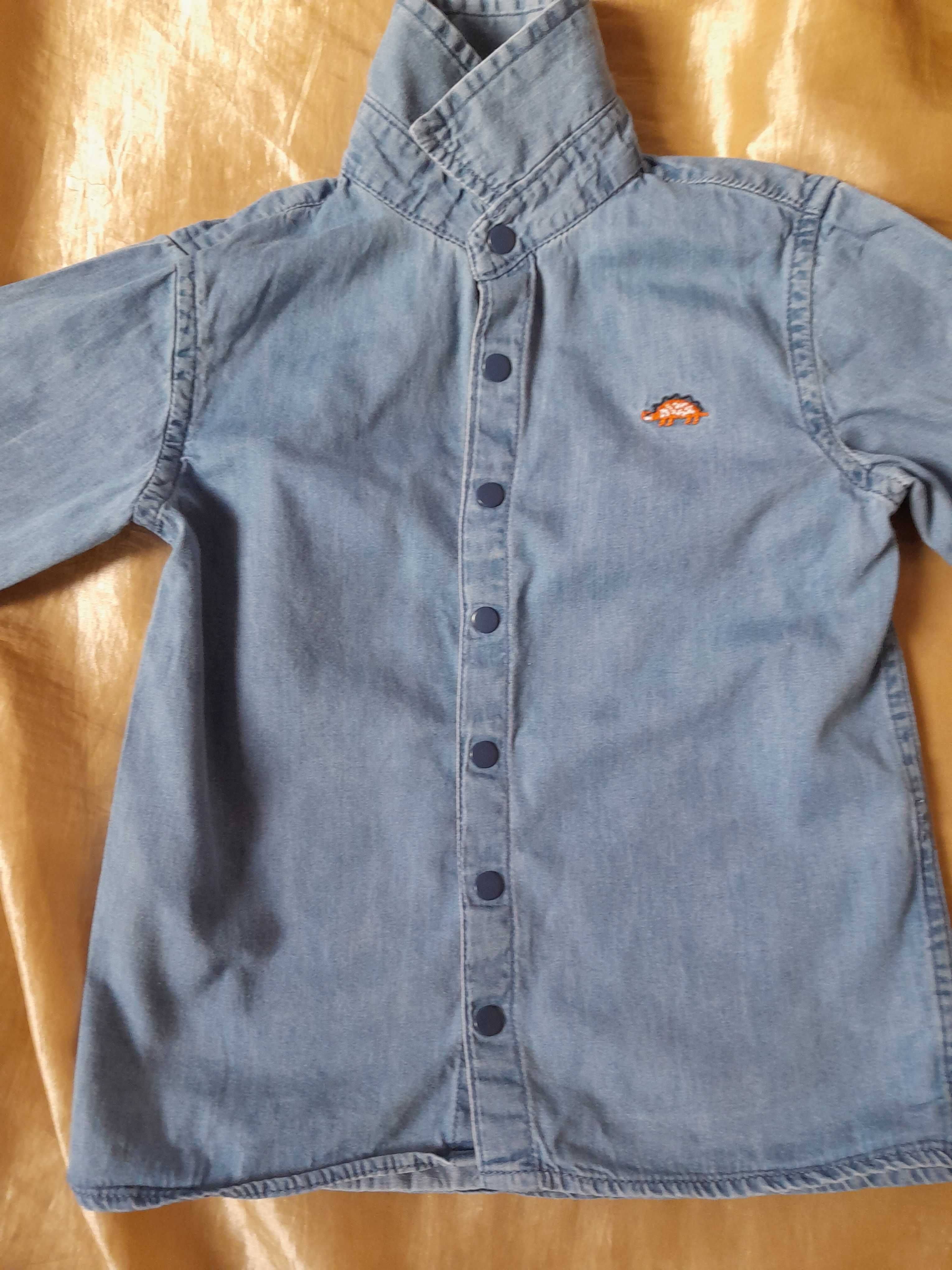 Dżinsowa koszula dla chłopca 98 cm 100%bawełna