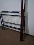 Cama de casal antiga.