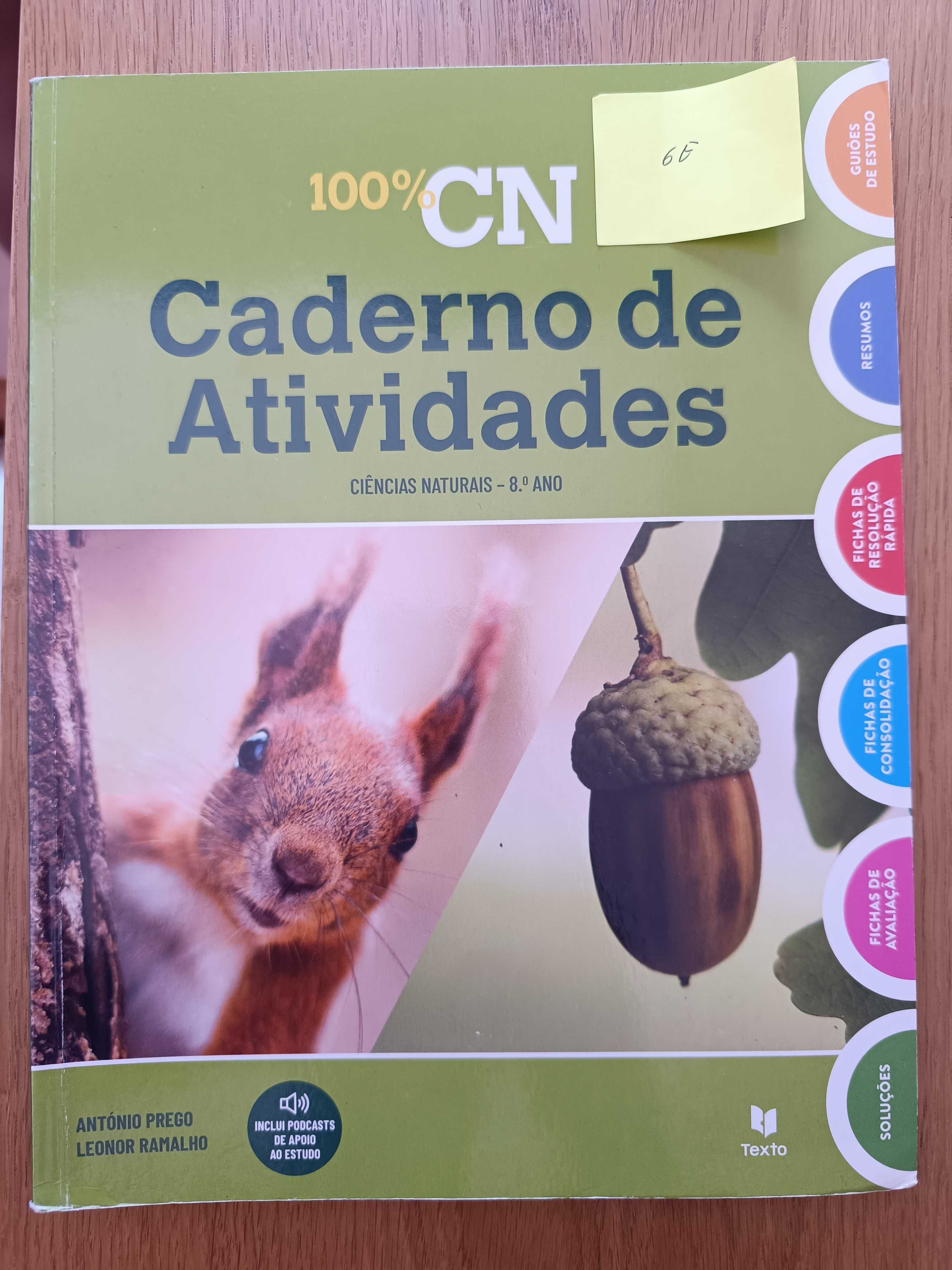 Cadernos de atividades 8°ano