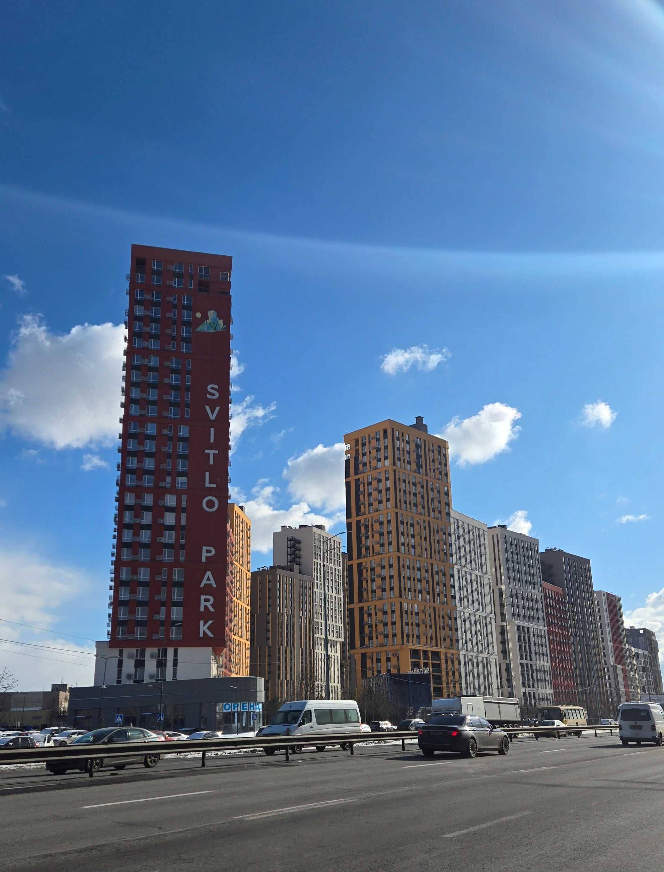 ЖК SVITLO PARK. ЖК Світло парк. Столичне шосе 1Б. Фасад н/ф - 60 кв.м.