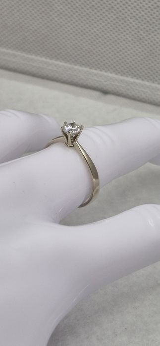 Кільце з Діамантом 585 проба 0.54 карата