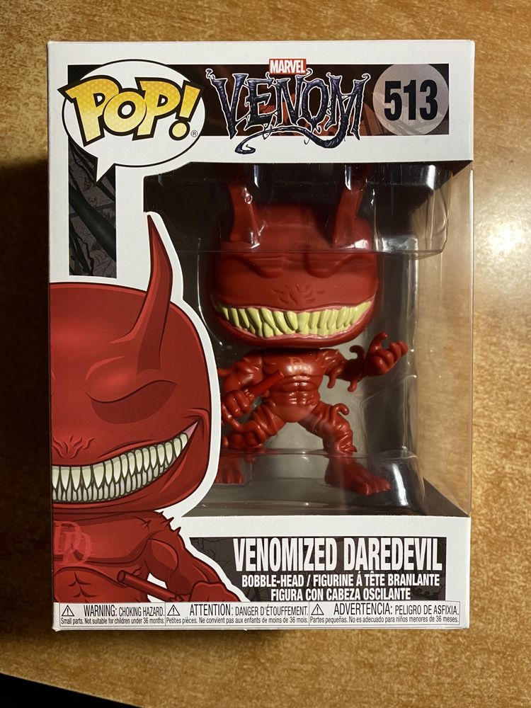 Фігурка Funko Pop Venomized Daredevil Marvel Фанко Шибайголова