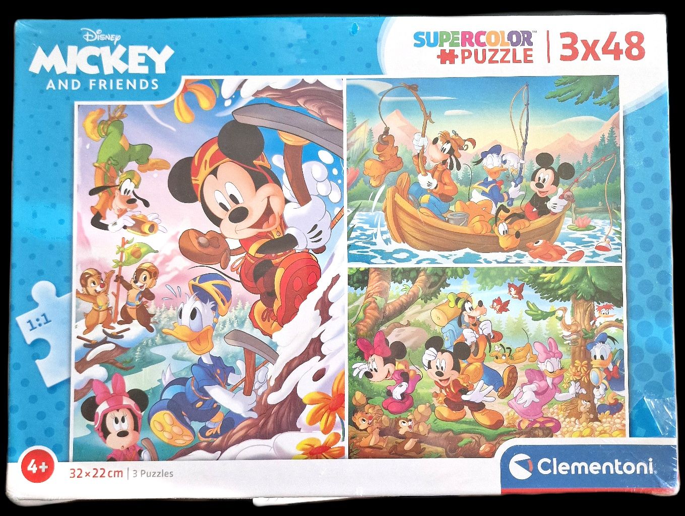 Puzzle 3x48 Mickey i Przyjaciele 

Puzzle nowe (opakowanie posiada usz
