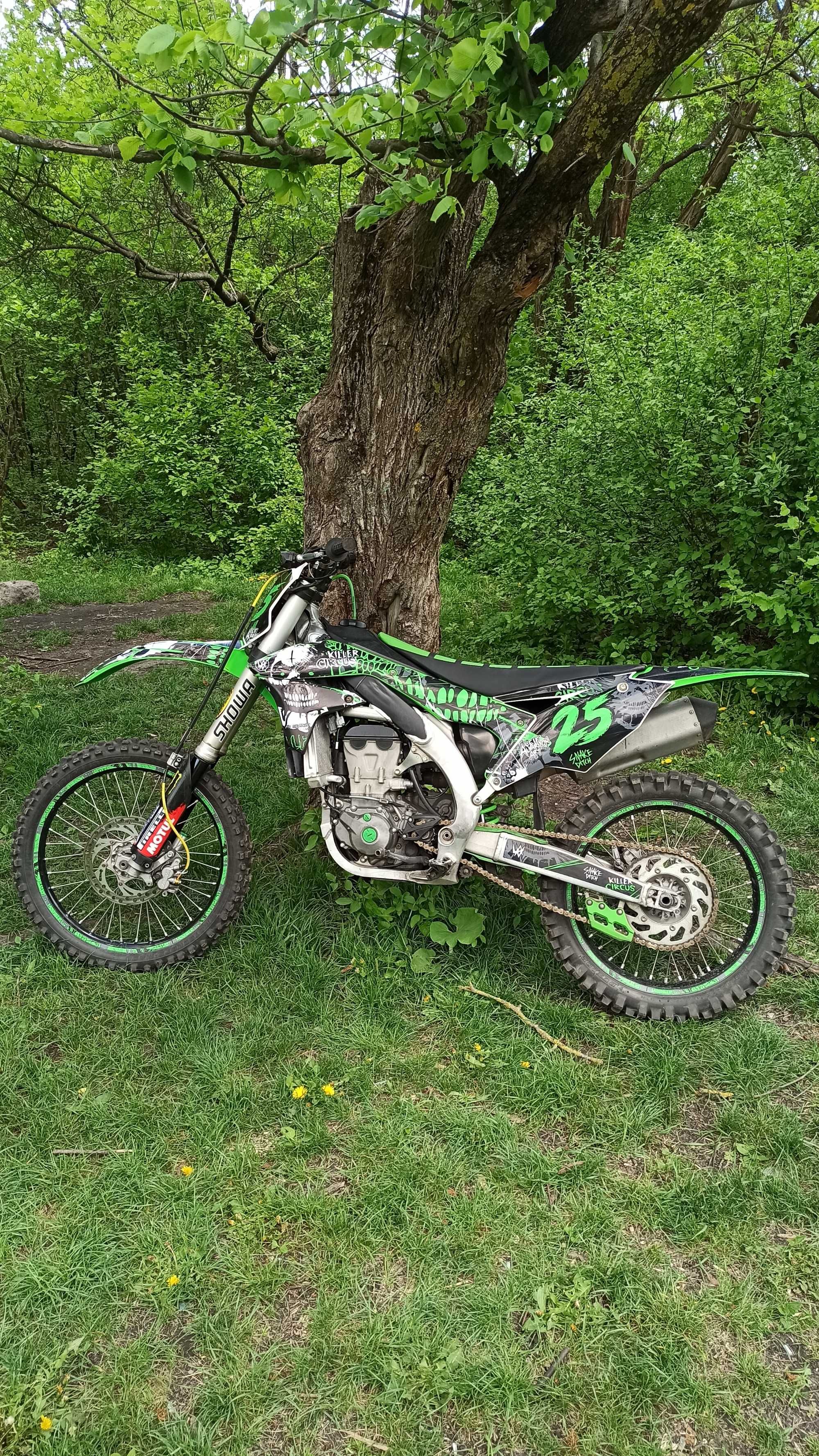 Kawasaki KX450F 2017 кросс эндуро