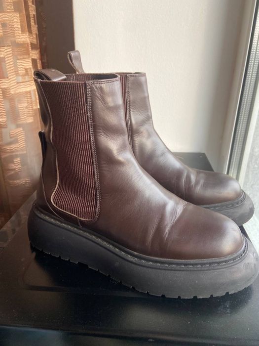 Ботинки зимние челси