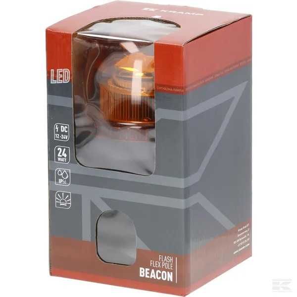 Lampa błyskowa LED (kogut) idealna na maszyny rolnicze