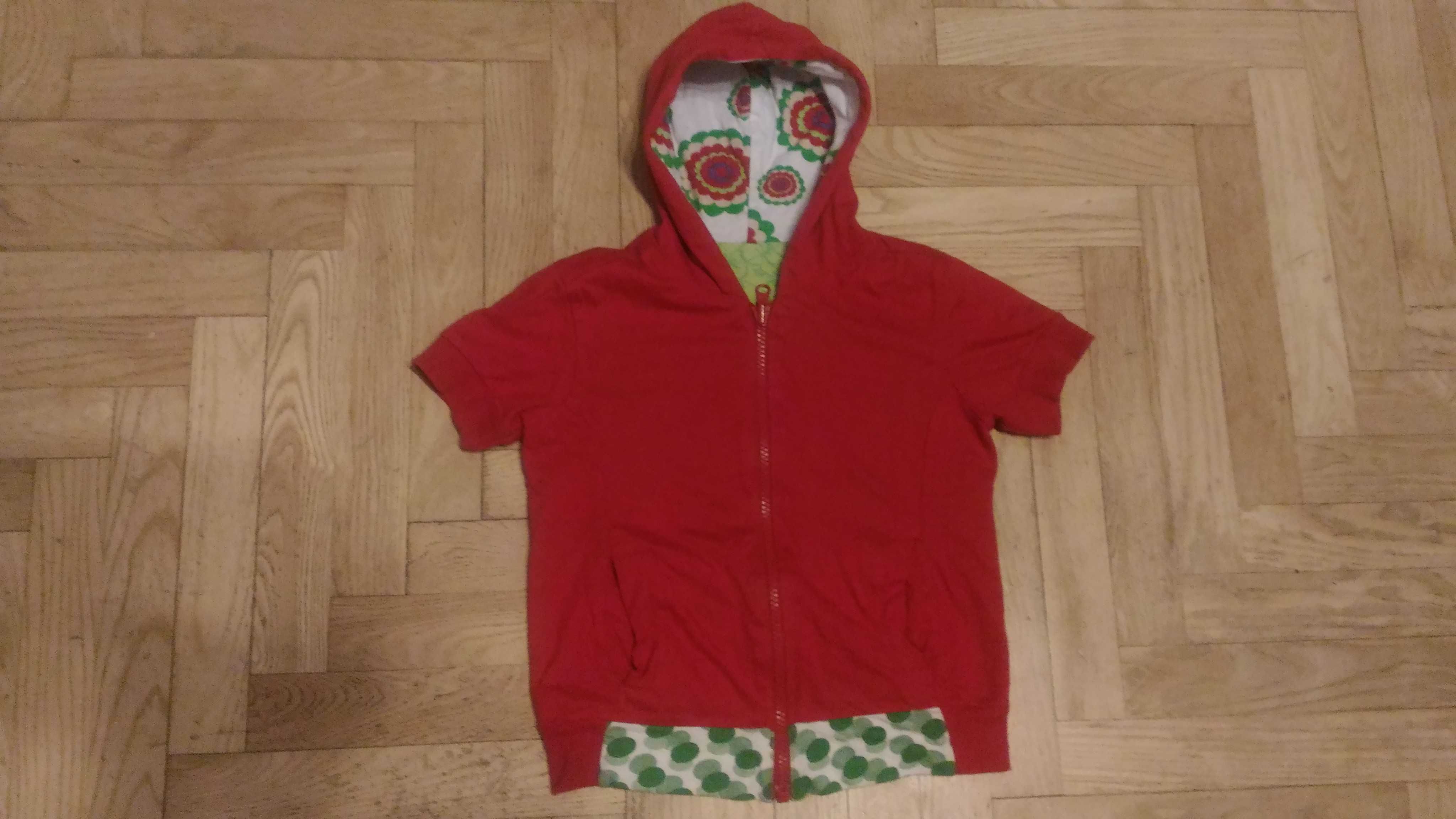 Bluza dwustronna Desigual krótki rękaw 116 - 120