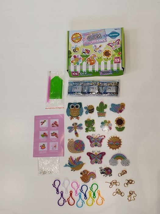 Haft Diamentowy Mozaika Diy Breloki Diamentowe