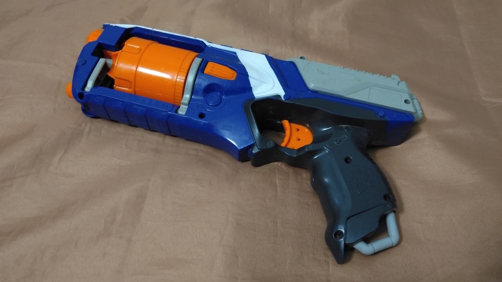 Бластер Нерф Элит Стронгарм. Nerf Strongarm 36033