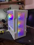 Корпус 1STPLAYER t3-4f1-w-wh 4 вентилятора