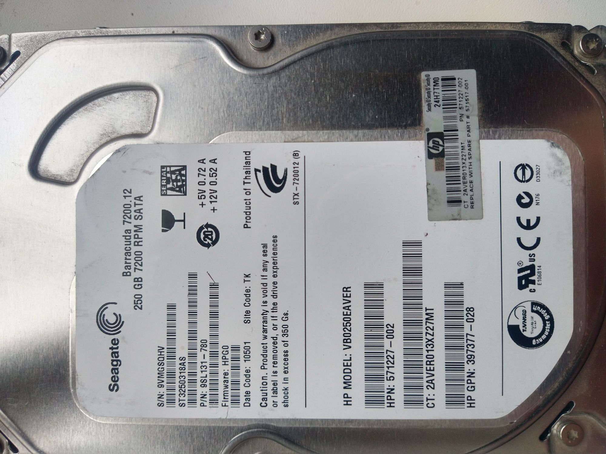 HDD Винчестер WD 250 Gb / 120 md/s western digital