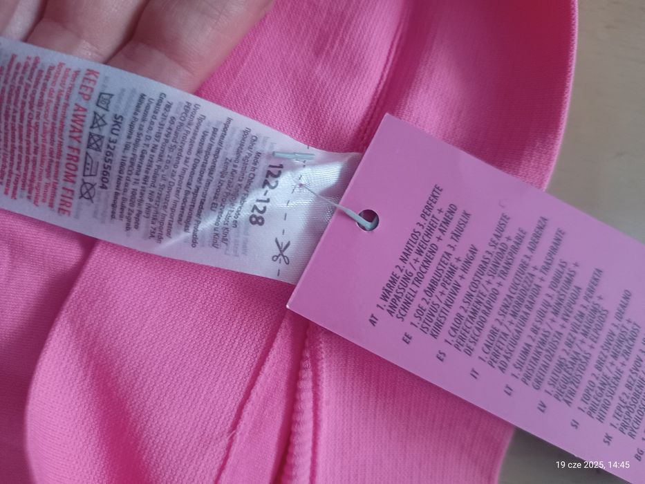 Legginsy getry termoaktywne Pepco Girls rozm. 122/128